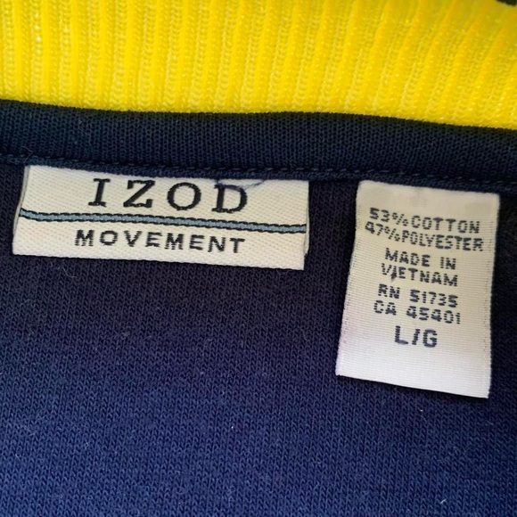 Izod Navy & Yellow Jacket - Picture 7 of 8